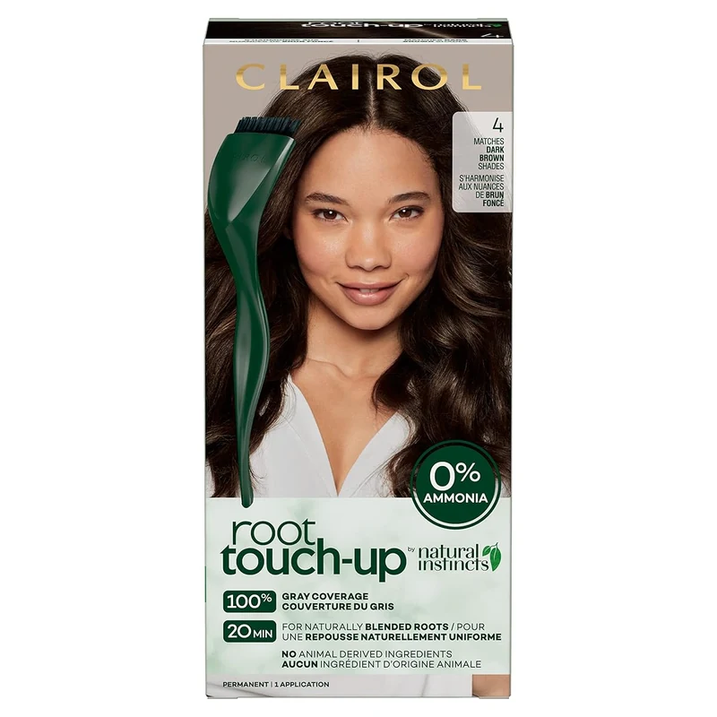 Dark Brown Root Touch-Up Clairol Natural Instincts hair color